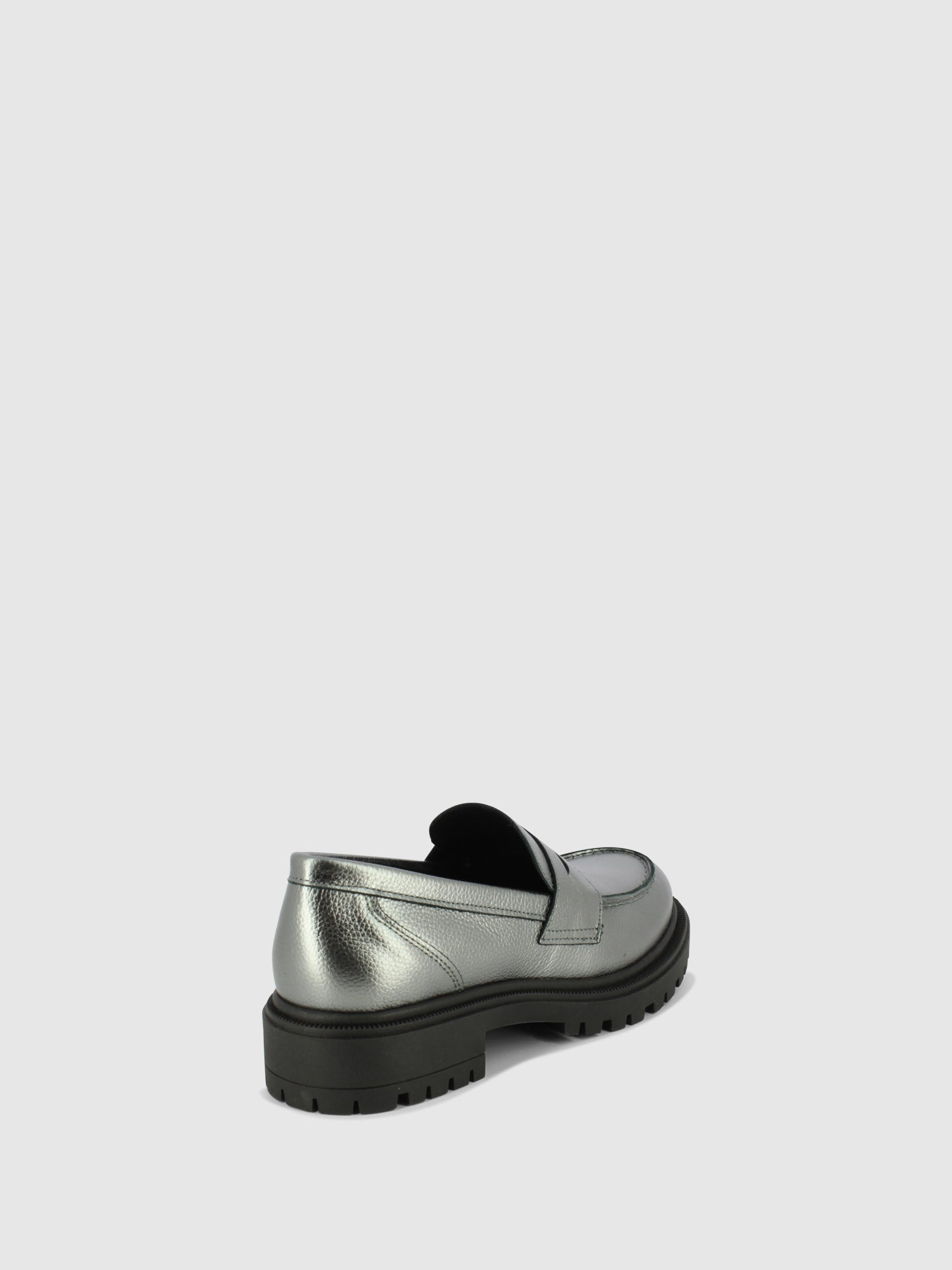 Foreva Sapatos Mocassins em Prateado